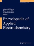 Cover: Encyclopedia of Applied Electrochemistry - Springer