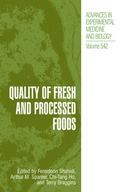Cover: Quality of Fresh and Processed Foods - Kluwer Academic/Plenum Publishers