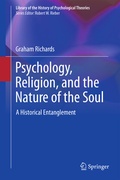 Cover: Psychology, Religion, and the Nature of the Soul - Springer