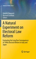 Cover: A Natural Experiment on Electoral Law Reform - Springer