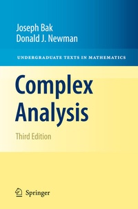 Abbildung von: Complex Analysis - Springer