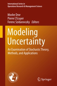 Enlarge image Cover: Modeling Uncertainty - Kluwer Academic Publishers
