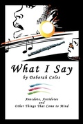 Cover: What I Say - AuthorHouse