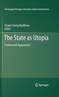 Enlarge image Cover: The State as Utopia - Springer