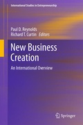 Cover: New Business Creation - Springer