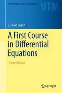Enlarge image Cover: A First Course in Differential Equations - Springer
