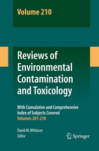 Abbildung von: Reviews of Environmental Contamination and Toxicology Volume 210 - Springer