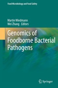 Cover: Genomics of Foodborne Bacterial Pathogens - Springer