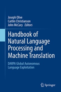 Abbildung von: Handbook of Natural Language Processing and Machine Translation - Springer