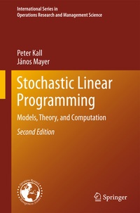Abbildung von: Stochastic Linear Programming - Springer