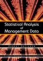 Cover: Statistical Analysis of Management Data - Plenum Publishing Corporation