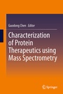 Cover: Characterization of Protein Therapeutics using Mass Spectrometry - Springer