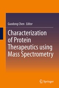 Cover: Characterization of Protein Therapeutics using Mass Spectrometry - Springer