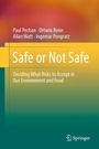 Cover: Safe or Not Safe - Springer