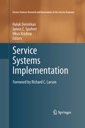 Bild: Service Systems Implementation - Springer