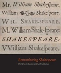 Cover: Remembering Shakespeare - Yale University Press