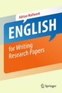 Cover: English for Writing Research Papers - Springer
