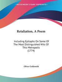 Abbildung von: Retaliation, A Poem - Kessinger Publishing Co