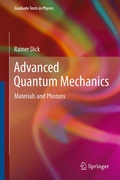 Cover: Advanced Quantum Mechanics - Springer