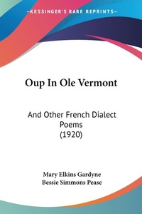 Abbildung von: Oup In Ole Vermont - Kessinger Publishing