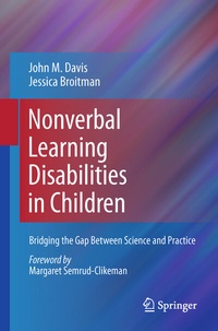 Abbildung von: Nonverbal Learning Disabilities in Children - Springer