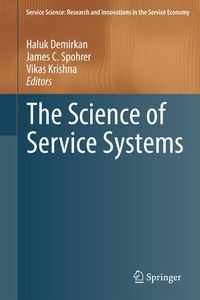 Enlarge image Cover: The Science of Service Systems - Springer