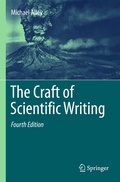 Cover: The Craft of Scientific Writing - Springer