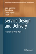 Cover: Service Design and Delivery - Springer
