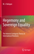 Cover: Hegemony and Sovereign Equality - Springer