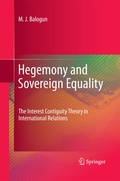 Cover: Hegemony and Sovereign Equality - Springer
