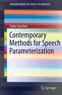 Cover: Contemporary Methods for Speech Parameterization - Springer