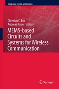 Cover: MEMS-based Circuits and Systems for Wireless Communication - Springer