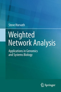 Enlarge image Cover: Weighted Network Analysis - Springer