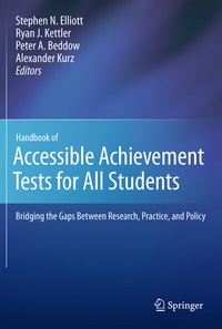 Abbildung von: Handbook of Accessible Achievement Tests for All Students - Springer