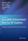 Cover: Handbook of Accessible Achievement Tests for All Students - Springer