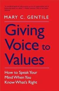 Enlarge image Cover: Giving Voice to Values - Yale University Press