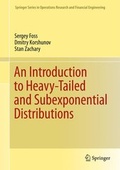 Cover: An Introduction to Heavy-Tailed and Subexponential Distributions - Springer
