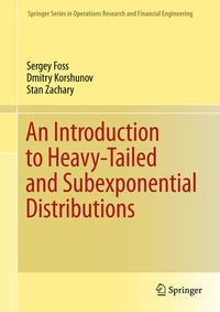 Enlarge image Cover: An Introduction to Heavy-Tailed and Subexponential Distributions - Springer
