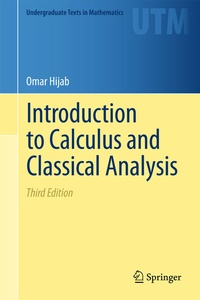 Abbildung von: Introduction to Calculus and Classical Analysis - Springer