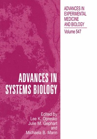 Abbildung von: Advances in Systems Biology - Springer