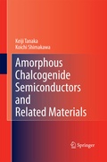 Cover: Amorphous Chalcogenide Semiconductors and Related Materials - Springer