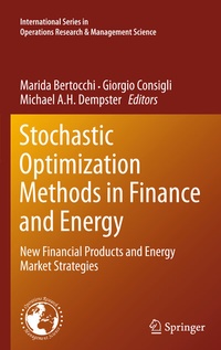 Abbildung von: Stochastic Optimization Methods in Finance and Energy - Springer
