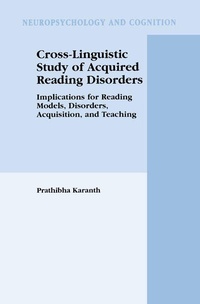 Bild: Cross-Linguistic Study of Acquired Reading Disorders - Springer