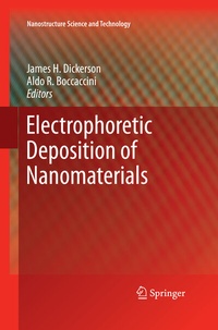 Abbildung von: Electrophoretic Deposition of Nanomaterials - Springer