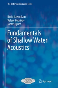 Abbildung von: Fundamentals of Shallow Water Acoustics - Springer