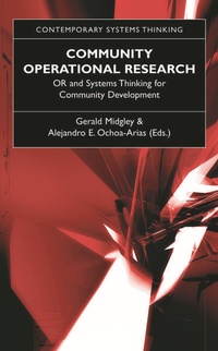 Enlarge image Cover: Community Operational Research - Springer