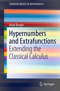 Cover: Hypernumbers and Extrafunctions - Springer