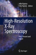 Cover: High-Resolution X-Ray Spectroscopy - Springer