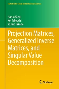 Abbildung von: Projection Matrices, Generalized Inverse Matrices, and Singular Value Decomposition - Springer