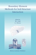 Cover: Boundary Element Methods for Soil-Structure Interaction - Springer